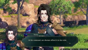 Fire Emblem: Fortune’s Weave – 1 Theodora Path Ch 8: Battle vs. The Har Hali – Post Fight Cutscene