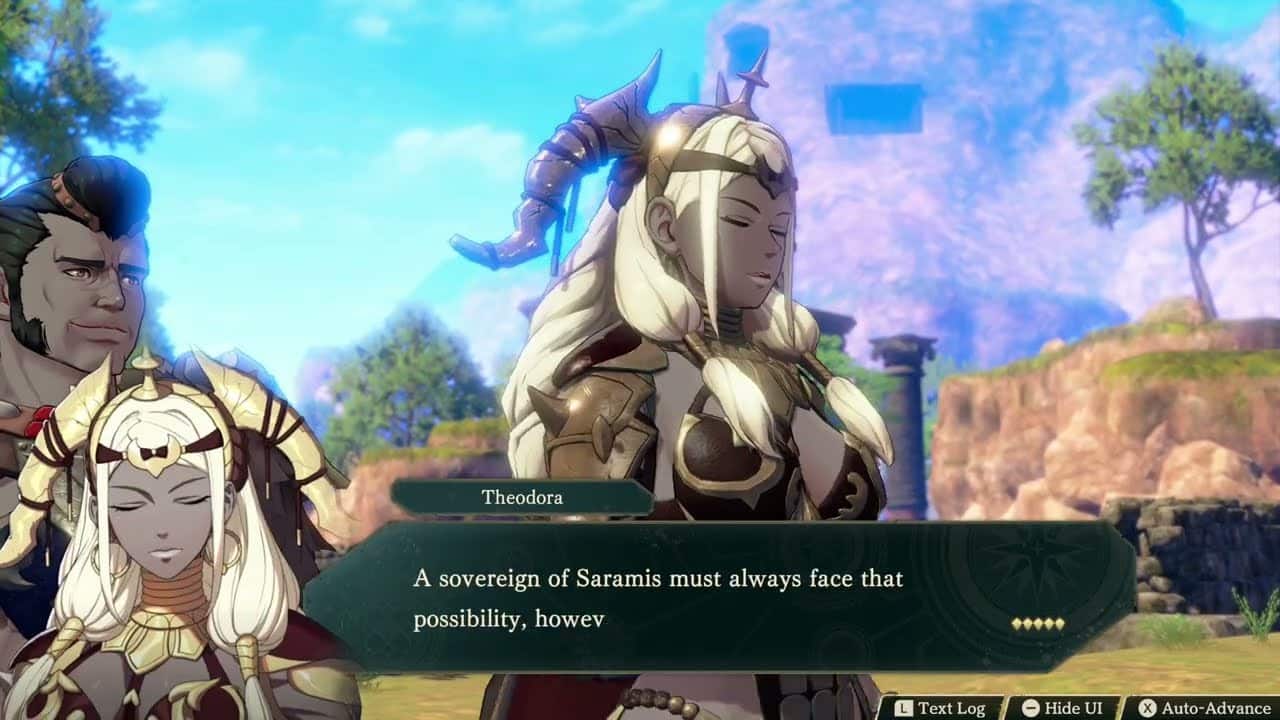Fire Emblem: Fortune’s Weave – 1 Theodora Path Ch 8: Battle vs. The Har Hali: Defeat Nuzzuo