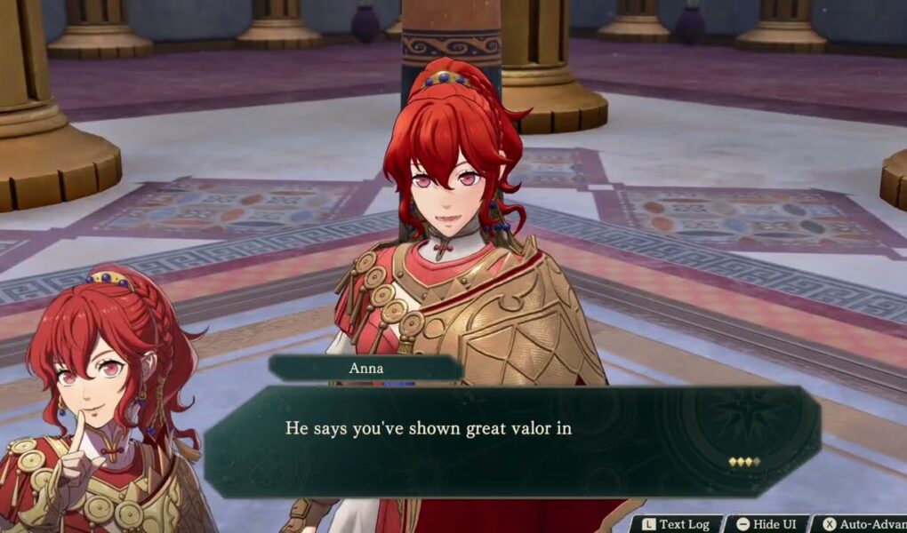 Fire Emblem: Fortune’s Weave – 1 Theodora Path Ch 8: Talk with Anna | “Consider Return To Megeira”