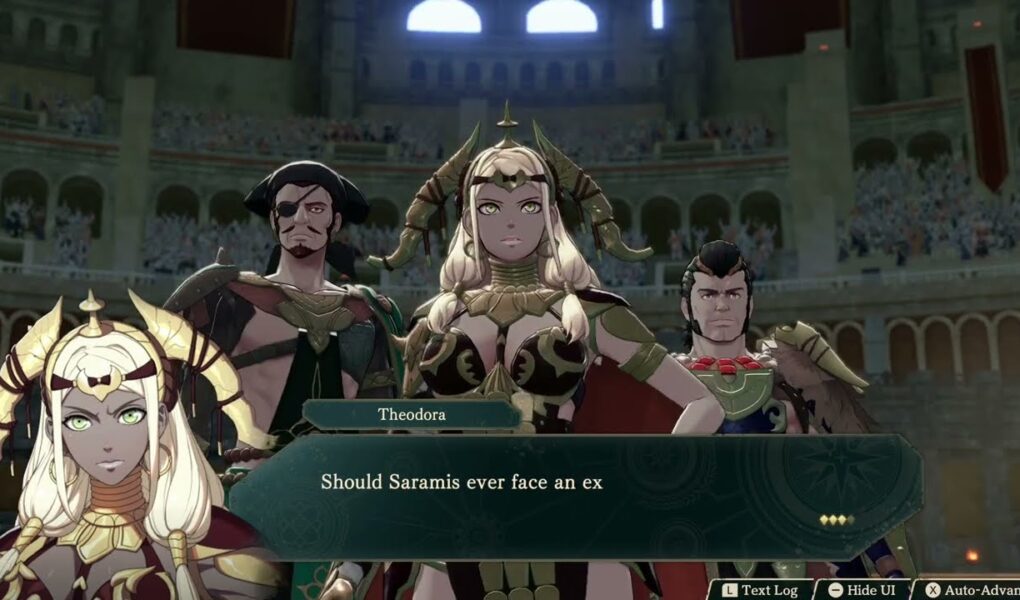 Fire Emblem: Fortune’s Weave – 1 Theodora Path Ch 10: Battle vs. Talimun: Collect Magic Orbs
