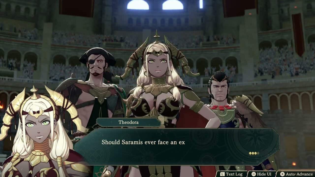 Fire Emblem: Fortune’s Weave – 1 Theodora Path Ch 10: Battle vs. Talimun: Collect Magic Orbs