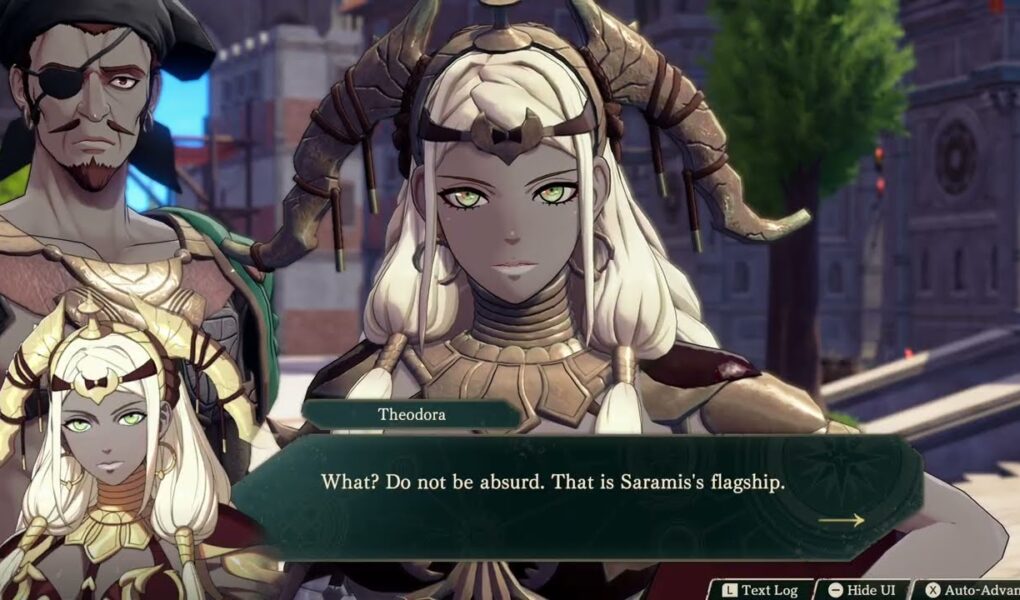 Fire Emblem: Fortune’s Weave – 1 Theodora Path Ch 10: Lend Anatolia the Trafalgar Ship – Choice