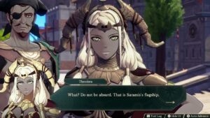 Fire Emblem: Fortune’s Weave – 1 Theodora Path Ch 10: Lend Anatolia the Trafalgar Ship – Choice