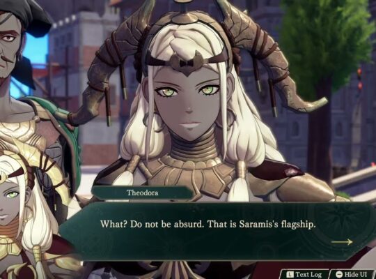 Fire Emblem: Fortune’s Weave – 1 Theodora Path Ch 10: Lend Anatolia the Trafalgar Ship – Choice