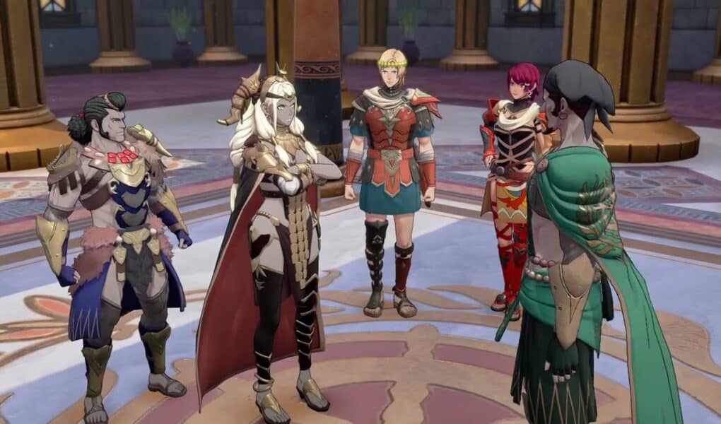 Fire Emblem: Fortune’s Weave – 1 Theodora Path Ch 10: Bonaventure “Talimun” Briefing
