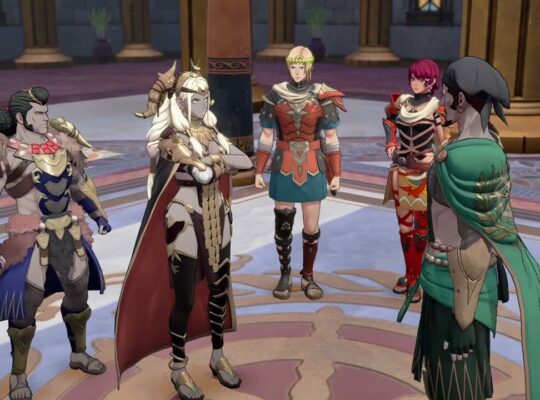 Fire Emblem: Fortune’s Weave – 1 Theodora Path Ch 10: Bonaventure “Talimun” Briefing