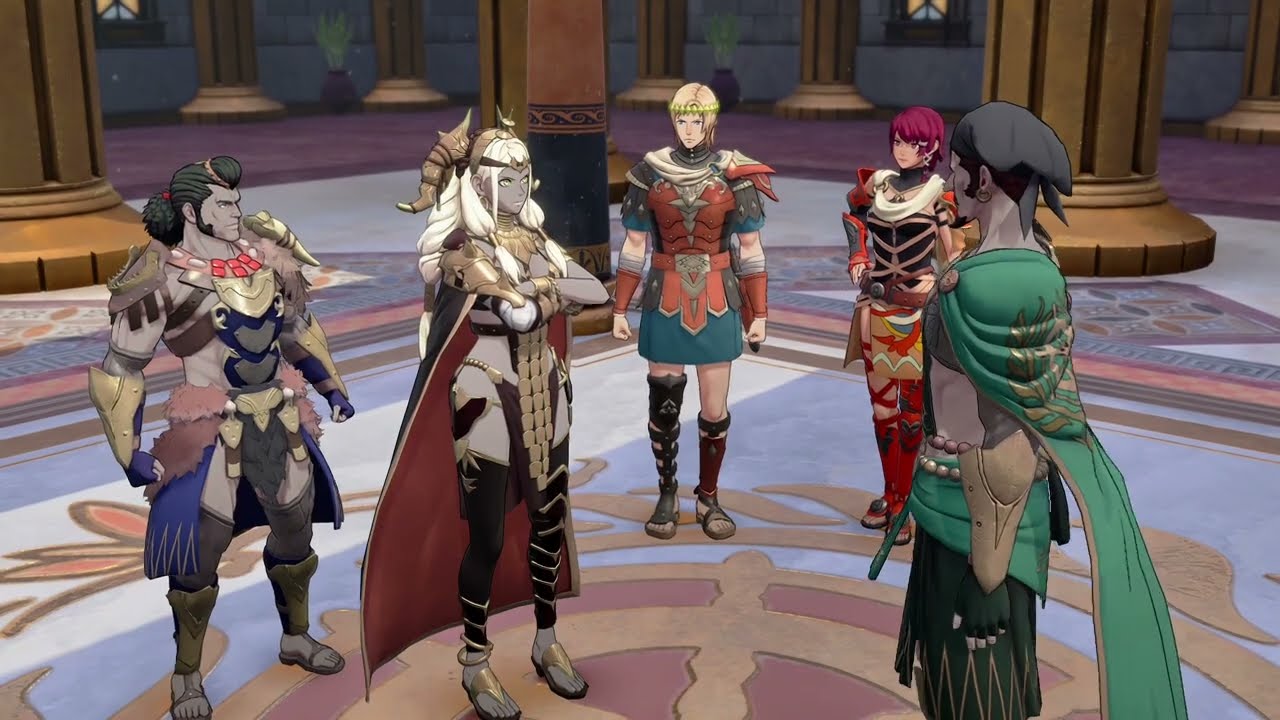 Fire Emblem: Fortune’s Weave – 1 Theodora Path Ch 10: Bonaventure “Talimun” Briefing