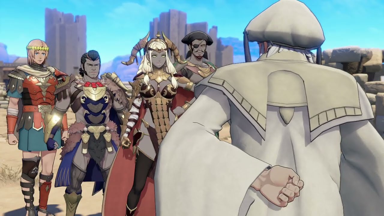 Fire Emblem: Fortune’s Weave – 1 Theodora Path Ch 9: Zenon Makes Theodora New Warding Chain