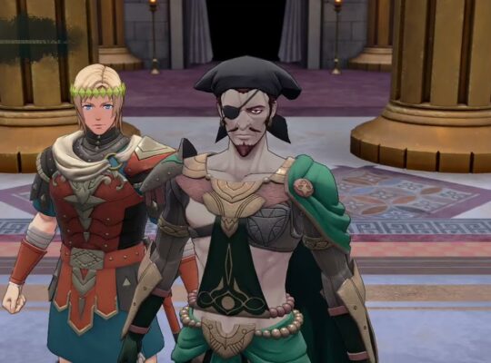 Fire Emblem: Fortune’s Weave – 1 Theodora Path Ch 11: Talk To Bonaventure About Next Match (Cai)