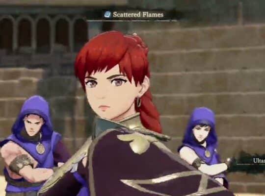 Fire Emblem: Fortune’s Weave – 1 Theodora Path Ch 11: Battle vs. Cai: Defeat Cai and The Voice