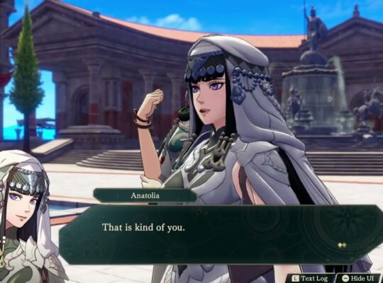 Fire Emblem: Fortune’s Weave – 1 Theodora Path Ch 11: Anatolia “Master Long Is Dead” Gives seedling