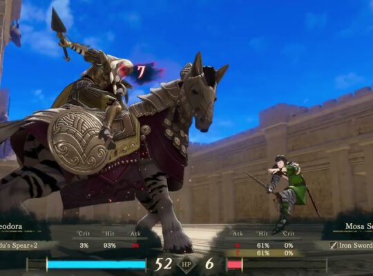 Fire Emblem: Fortune’s Weave – 1 Theodora Path Ch 12: The Battle of Fort Zanbar: Defeat Dyan