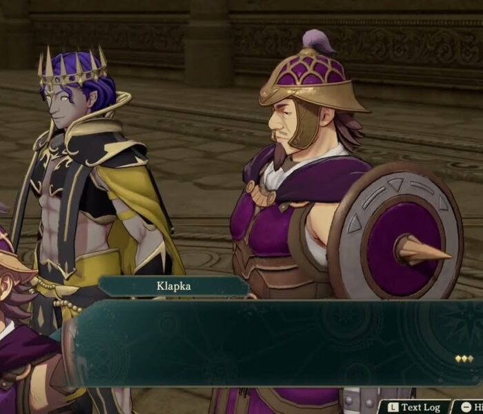 Fire Emblem: Fortune’s Weave – 1 Theodora Path Ch 12: Prince Dyan Meets with Klapka Cutscene