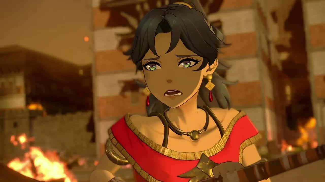Fire Emblem: Fortune’s Weave – 1 Leda Path Ch 1: Leilidahna Sees Her Father Murdered | Meets Eshmel