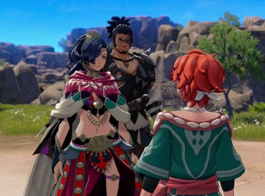 Fire Emblem: Fortune’s Weave – 1 Leda Path Ch 2: Mu Is a Girl Pretending To be a Boy Cutscene