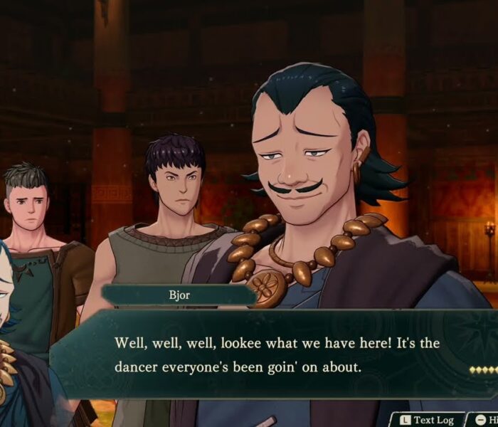 Fire Emblem: Fortune’s Weave – 1 Leda Path Ch 1: Leda Confronts Bjor Flein Cutscene | Mu, Scirocco