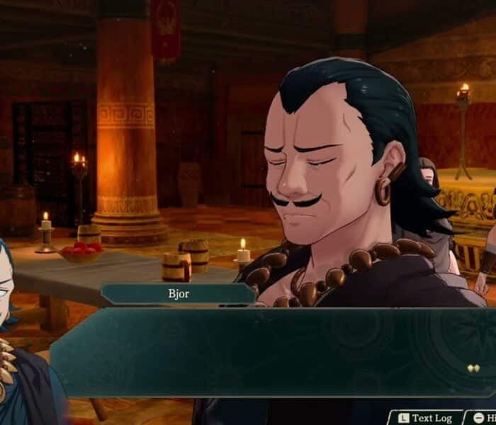 Fire Emblem: Fortune’s Weave – 1 Leda Path Ch 1: Sirocco, Mu, Bjor Intros | Leda Dance Cutscene