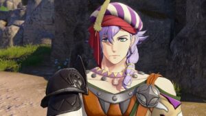 Fire Emblem: Fortune’s Weave – 1 Leda Path Ch 2: Mu Returns | Mom Is “Mikaela Red Blade” Cutscene