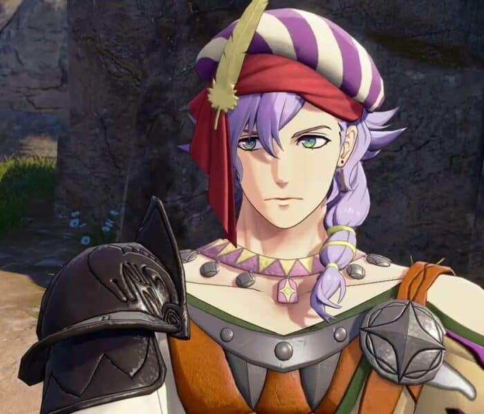 Fire Emblem: Fortune’s Weave – 1 Leda Path Ch 2: Mu Returns | Mom Is “Mikaela Red Blade” Cutscene