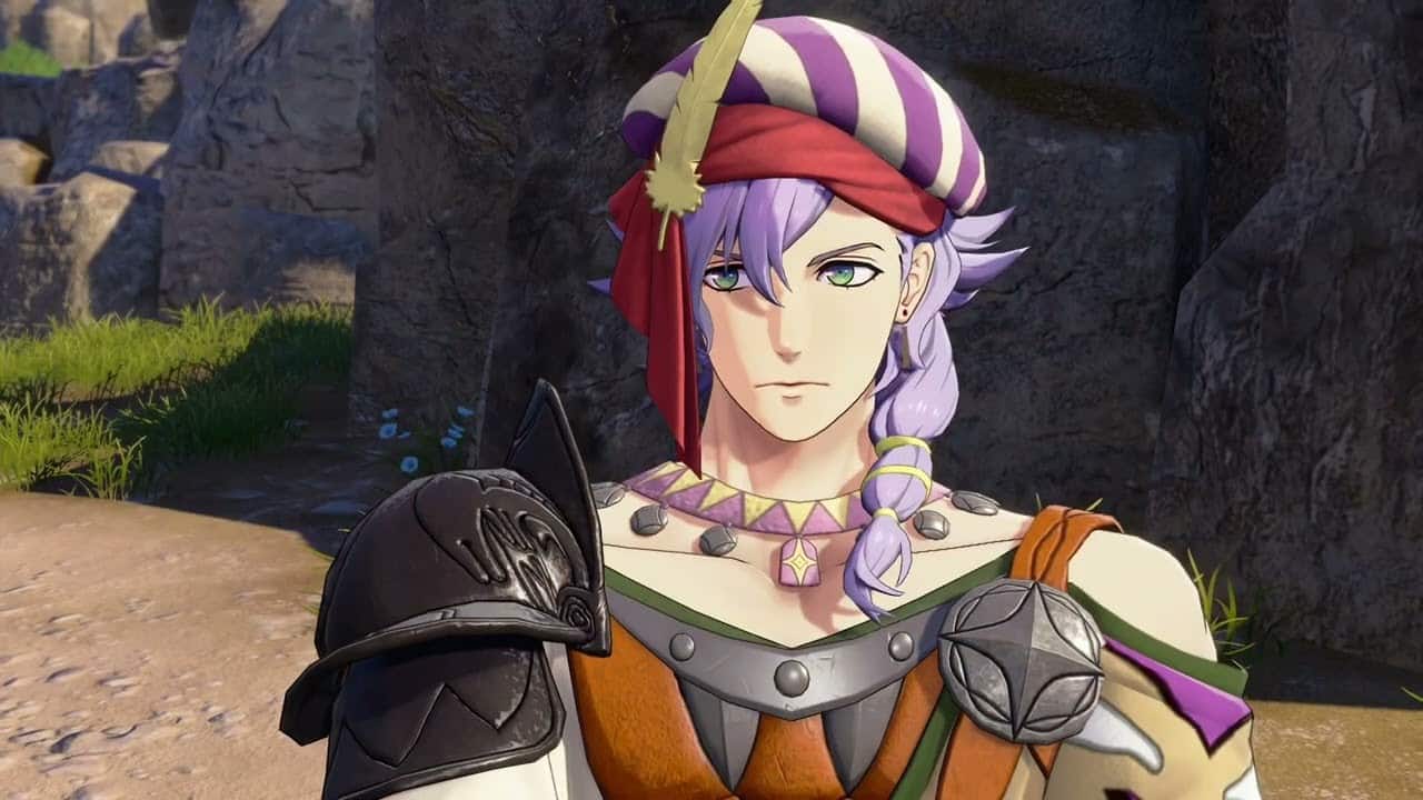 Fire Emblem: Fortune’s Weave – 1 Leda Path Ch 2: Mu Returns | Mom Is “Mikaela Red Blade” Cutscene