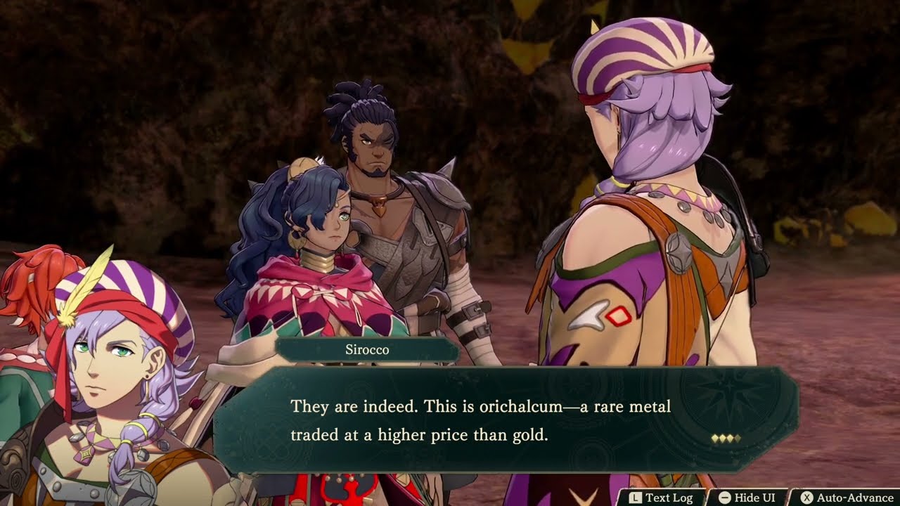 Fire Emblem: Fortune’s Weave – 1 Leda Path Ch 2: Coris Mine: Clash Battles | Materials | Reach Ore