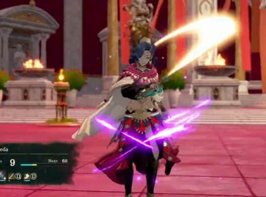 Fire Emblem: Fortune’s Weave – 1 Leda Path Ch 4: Battle vs. Olympia: Capture Blue Blazers