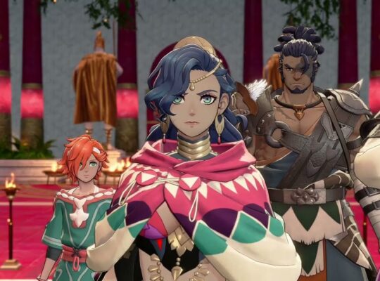 Fire Emblem: Fortune’s Weave – 1 Leda Path Ch 3: Kalla’s Temple: Leda Meets with Kalla | Olympia