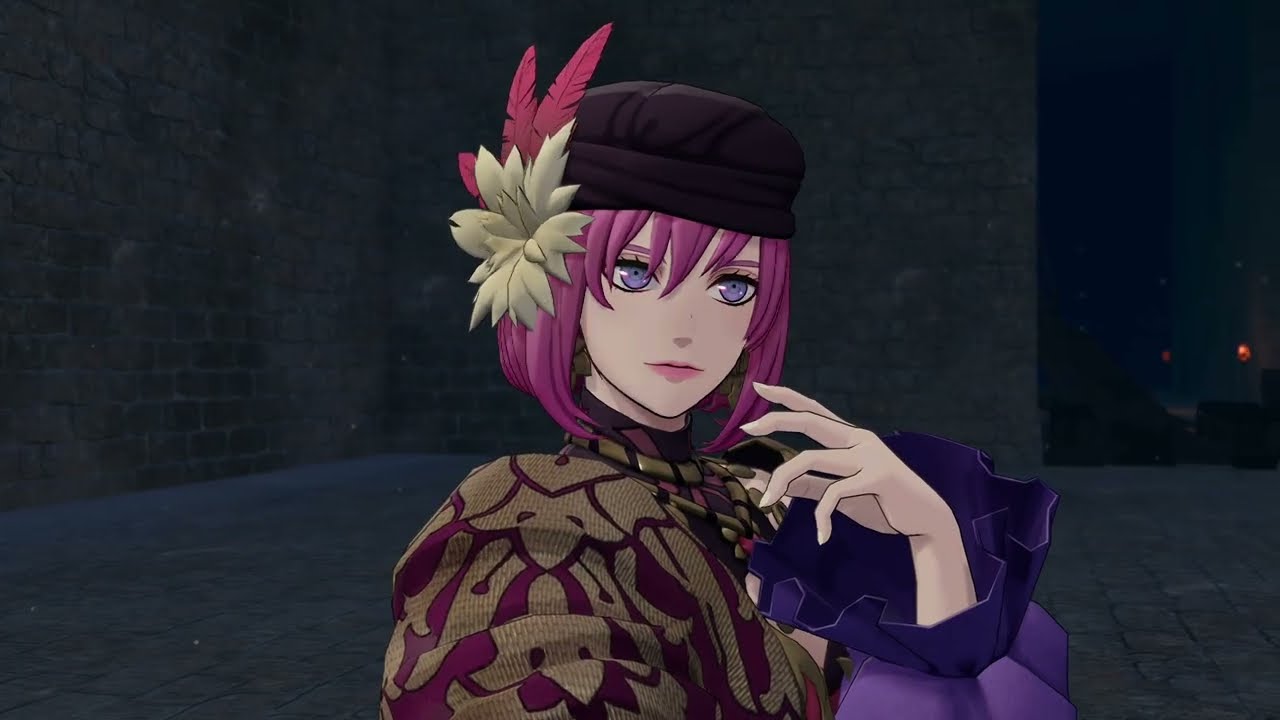 Fire Emblem: Fortune’s Weave – 1 Leda Path Ch 3: Event Clash | Leda Meets Maria “Moonstone” Cutscene