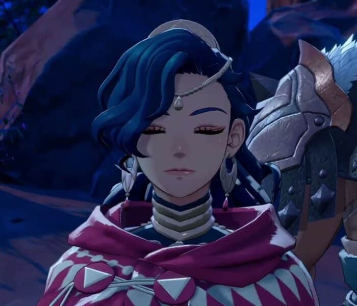 Fire Emblem: Fortune’s Weave – 1 Leda Path Ch 2: Leda Tells Scirocco and Mu Who She Is Cutscene