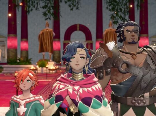 Fire Emblem: Fortune’s Weave – 1 Leda Path Ch 3: Kalla Informs Leda That Bertrand Is Alive Cutscene