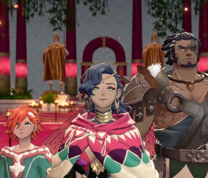 Fire Emblem: Fortune’s Weave – 1 Leda Path Ch 3: Kalla Informs Leda That Bertrand Is Alive Cutscene