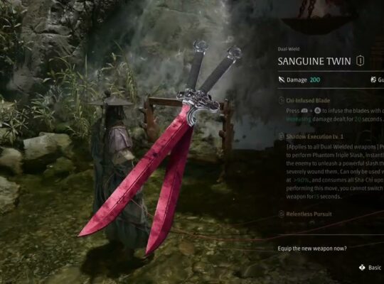 Phantom Blade Zero – Against The Flow: Sanguine Twin Location | Switching Weapons Restores Sha Chi