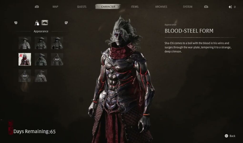 Phantom Blade Zero – Against The Flow: Appearances: Wulan Legend | Blood Steel Form | Legacy
