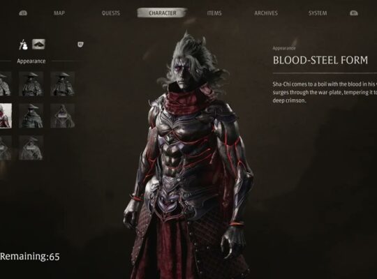 Phantom Blade Zero – Against The Flow: Appearances: Wulan Legend | Blood Steel Form | Legacy