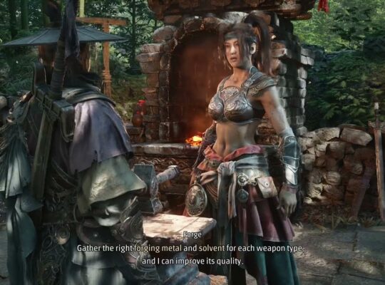 Phantom Blade Zero – Against The Flow: Upgrade Weapons: Upgrade Jagged Edge and Revert Materials