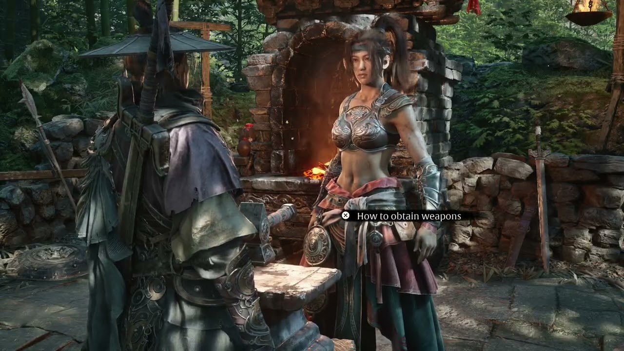 Phantom Blade Zero – Against The Flow: Talk To Forge Dialogue Tree | “How To Obtain More Weapons?”