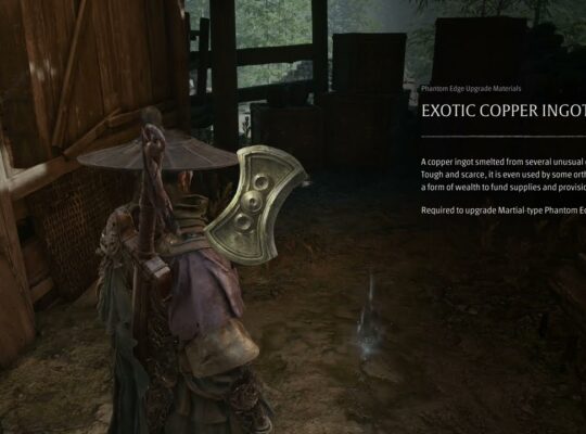 Phantom Blade Zero – Chapter 1: Exotic Copper Outpost Ingot Location | Black Scar Fugitive Cosmetic