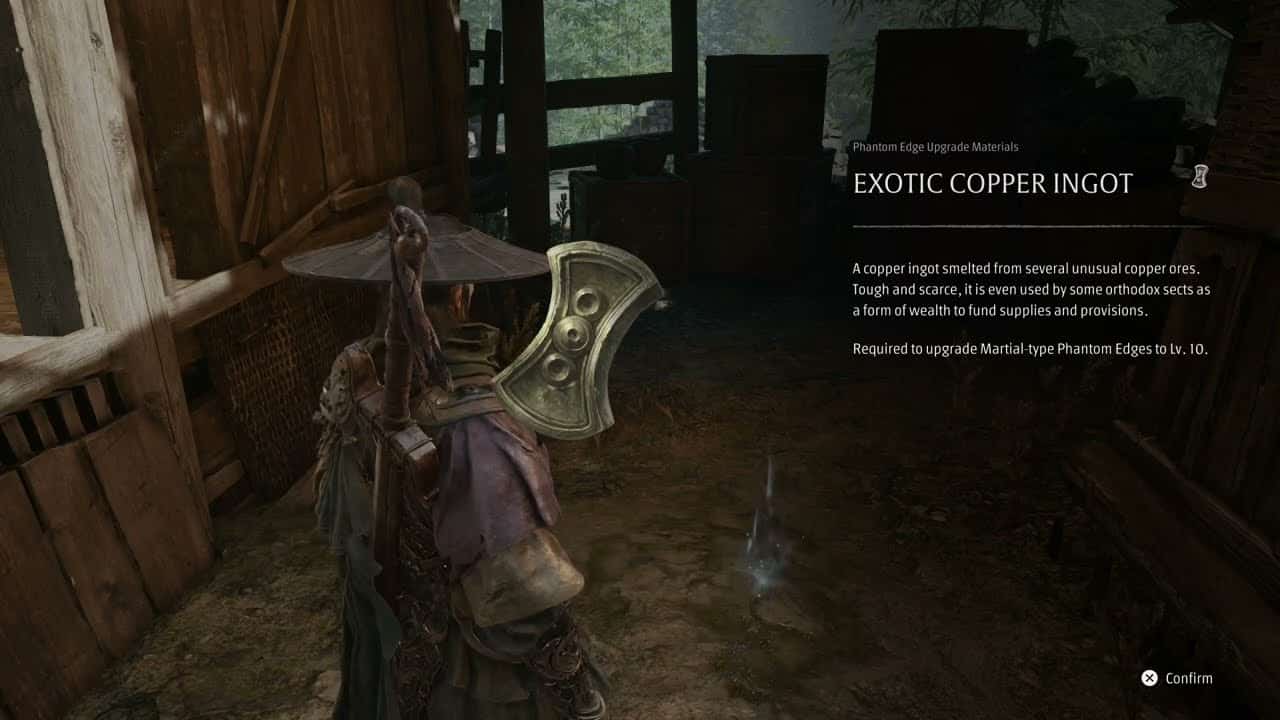 Phantom Blade Zero – Chapter 1: Exotic Copper Outpost Ingot Location | Black Scar Fugitive Cosmetic