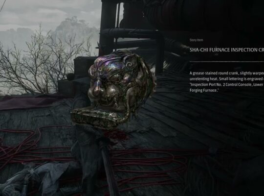 Phantom Blade Zero – Chapter 1: A Severed Mindset: Sha Chi Furnace Inspection Crank Location