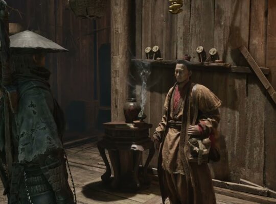 Phantom Blade Zero – Chapter 1: Outpost: Buy Ancient Timber and Upgrade The Feather Bow