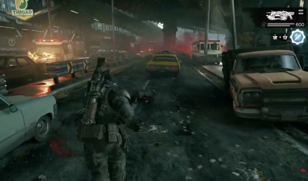 Gears of War: E Day – Act 2 Chapter 2: Day 1 Downtown: Gears Bridge Checkpoint – Vulcan In Alley
