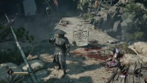 Phantom Blade Zero – Chapter 1 Weeping Creek Valley: Use The Dread Axe Phantom Edge on Shield Brutes
