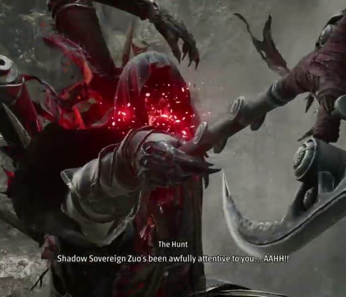 Phantom Blade Zero – Chapter 1: Great Waterfall: The Hunt, Hunter of The Order Death Cutscene