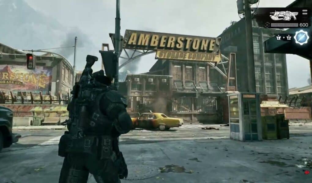 Gears of War: E Day – Act 2 Chapter 2: Day 1 Downtown Kalona: Explore: Slay Locust – Police Station