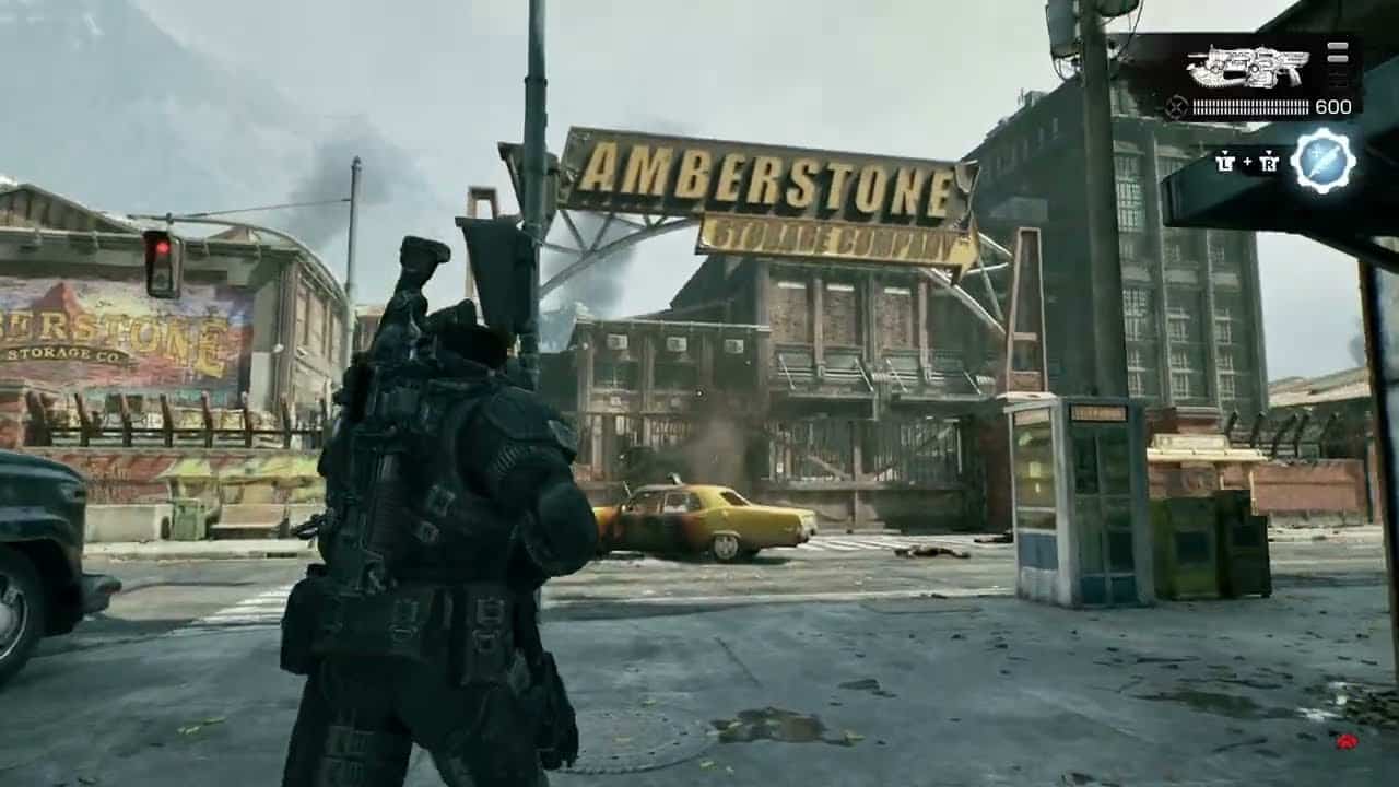 Gears of War: E Day – Act 2 Chapter 2: Day 1 Downtown Kalona: Explore: Slay Locust – Police Station