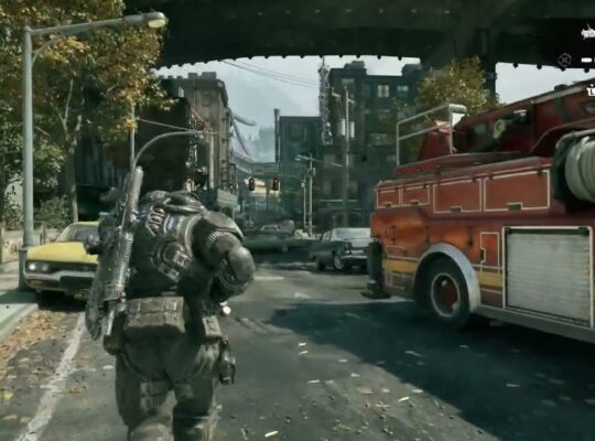 Gears of War: E Day – Act 2 Chapter 2: Help Gears at Public Parking Garage – Hard Case Location