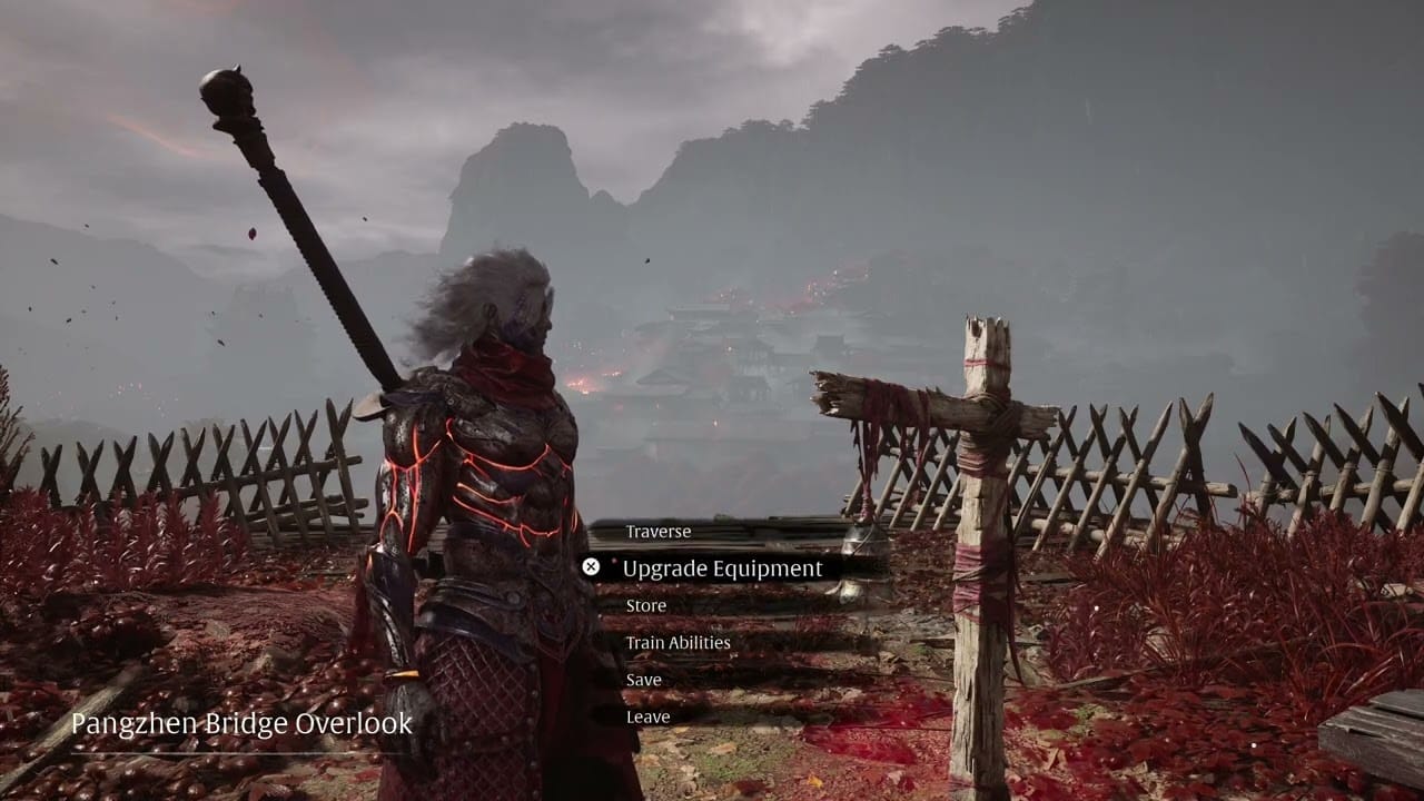 Phantom Blade Zero – Chapter 2 Crimson Forrest: Pangzhen Bridge Overlook Bell | Unfog Map