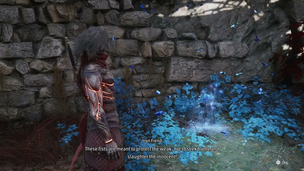 Phantom Blade Zero – Chapter 2: Stone Hand, Iron Fever’s Memory Flower 1| Mirrorwood Entrance Bell