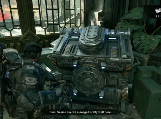 Gears of War: E Day – Act 2 Chapter 2: Supply Cache: Tactical Gear – Adrenaline Injector