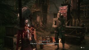 Phantom Blade Zero – Chapter 2: Thieves Camp: Talk with Quick Hand Zhang (Gives Quick Hand Pendant)